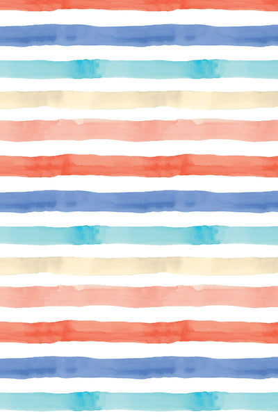 French Terry Print Sweatshirt | Watercolor 62B