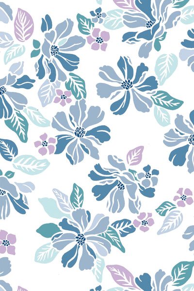 French Terry Print Sweatshirt | Fresh Floral 62D