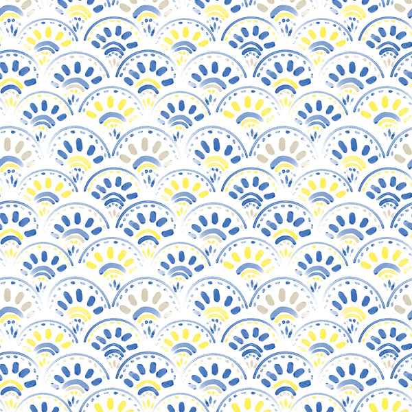 Short Sleeve Print Polo | Hello Sunshine 63B