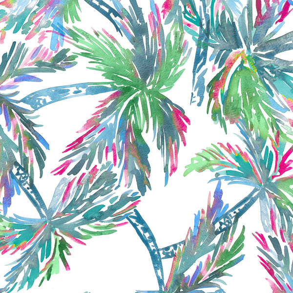 Short Sleeve Print Polo | Salty Air 65A