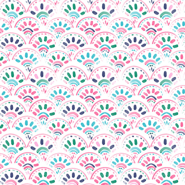 PETITE Short Sleeve Print Polo | Hello Sunshine 65B