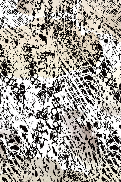 Short Sleeve Print Polo | Water Croc 70C