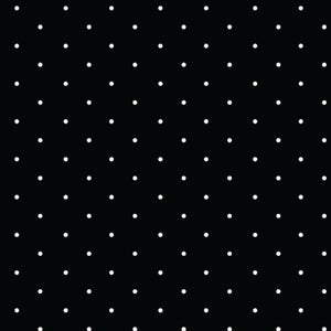 Print Capris | Black White Pin-Dot CW3