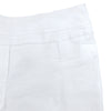 Comfort Stretch Ankle Pant | White 000 - Leonlevin