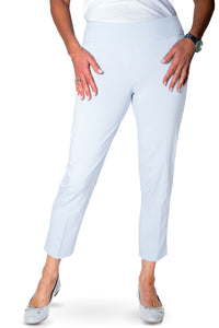 Comfort Stretch Ankle Pant | White 000
