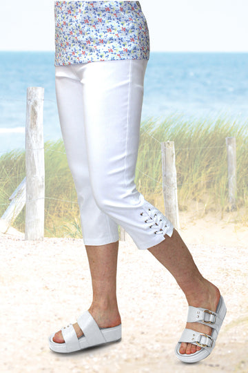 Cross Tie Capri | White 000 - Leonlevin