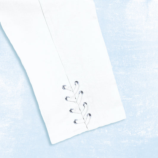 Cross Tie Capri | White 000 - Leonlevin