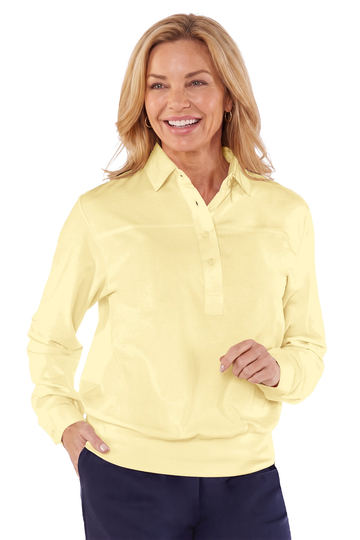 Long Sleeve Banded Bottom | Lemonade 509