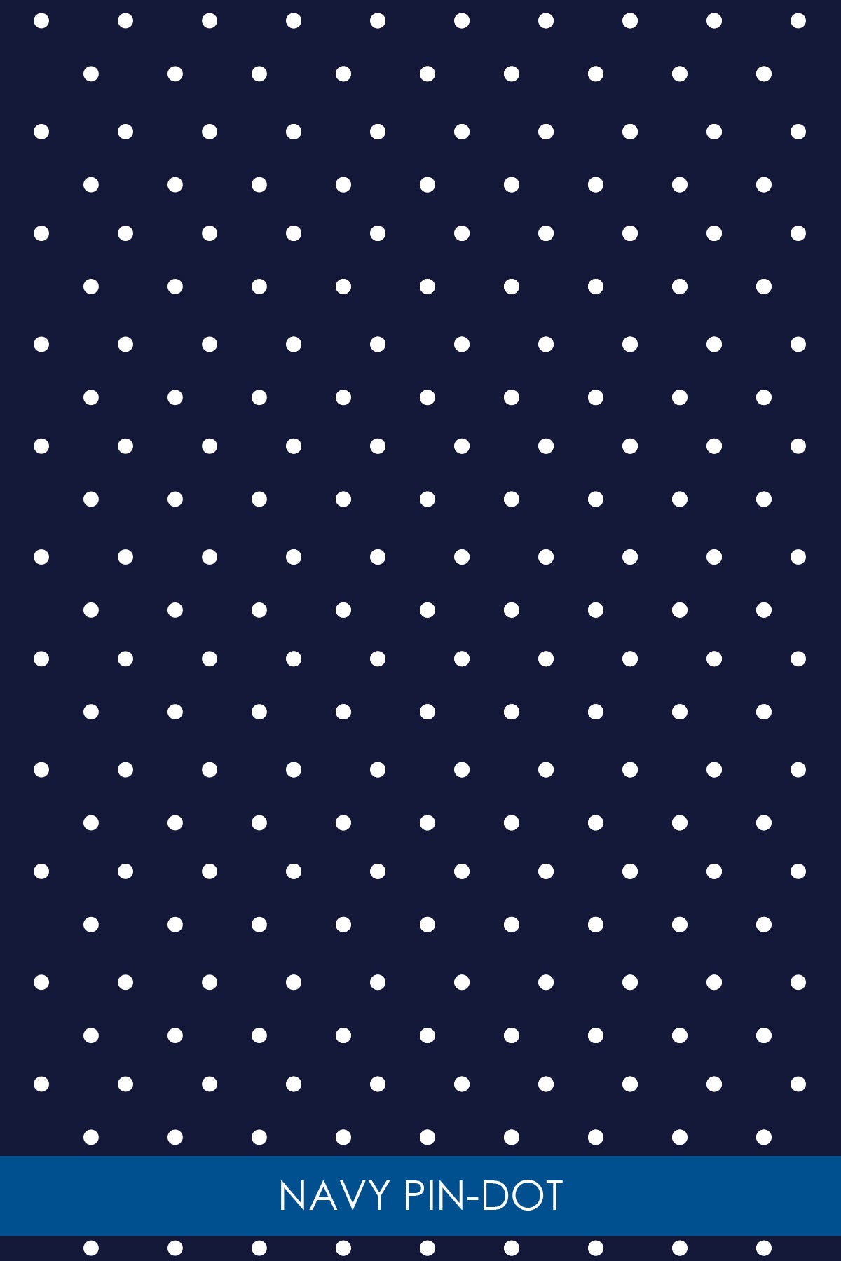 Q-Skirt Print | Navy Pin Dot 50F - Leonlevin