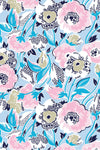 Three Quarter Sleeve Print Polo | Belle Flower 53D - Leonlevin
