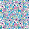 Three Quarter Sleeve Print Polo | Morning Glory 55C - Leonlevin