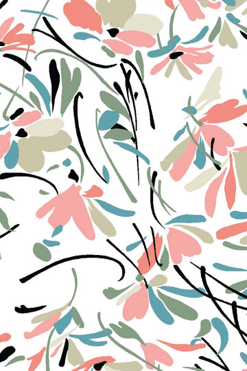 Short Sleeve Banded Bottom Print | Splash Zone 58E