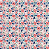 Three Quarter Sleeve Print Polo | Sweet Briar 60C
