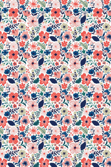 Short Sleeve Print Polo | Sweet Briar 60C