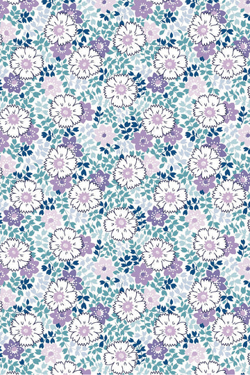 Three Quarter Sleeve Print Polo | Tiny Treasures 61A