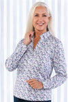 Long Sleeve Print Polo | Buzzworthy 61E