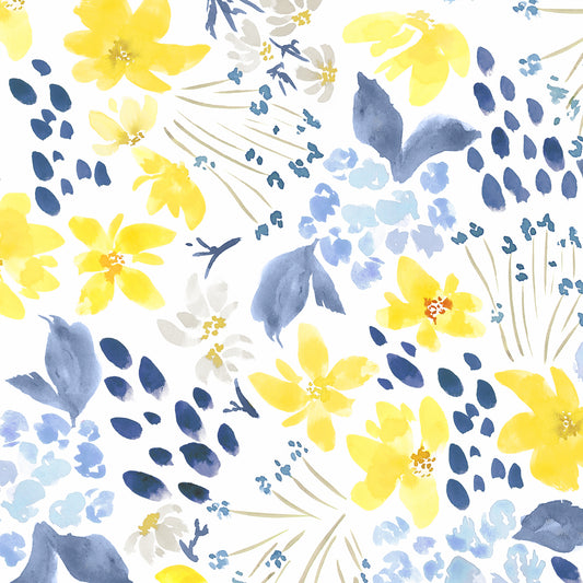 PETITE Three Quarter Print Polo | Whispering Wind 63A