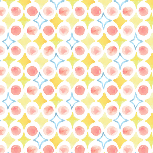 PETITE Three Quarter Sleeve Print Polo | Hidden Gems 64D