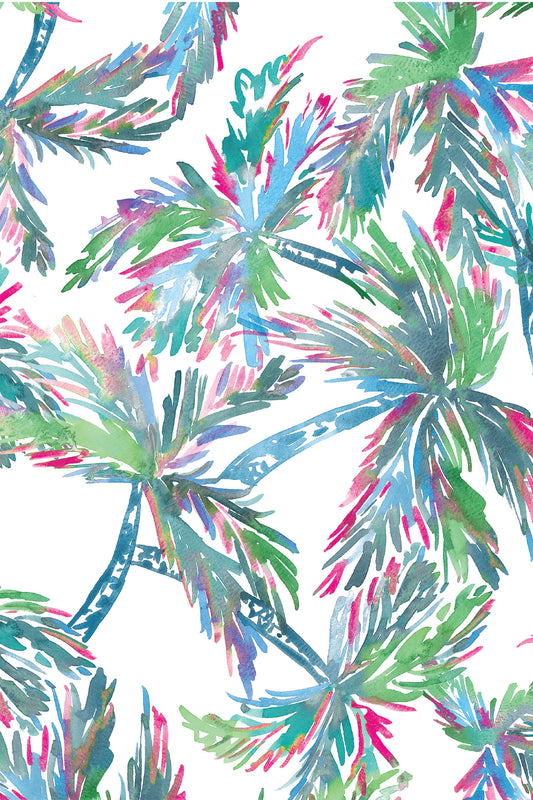 Short Sleeve Print Polo | Salty Air 65A