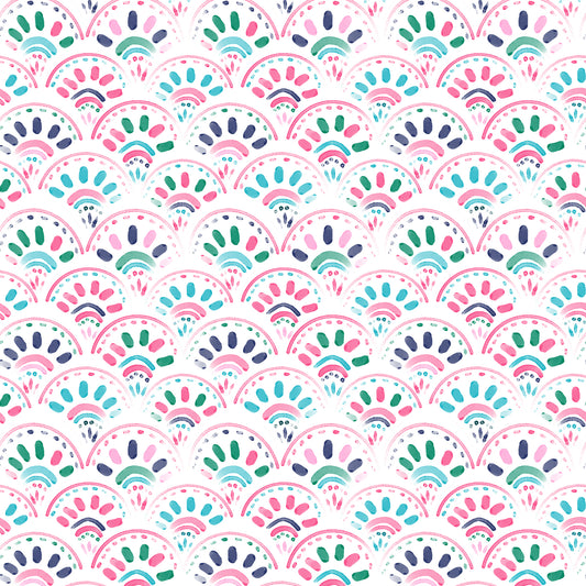 Short Sleeve Print Polo | Hello Sunshine 65B