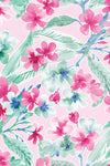 PETITE Short Sleeve Print Polo | Flower Show 65E