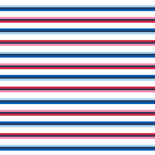 PETITE Three Quarter Sleeve Print Polo | Between Lines 66E