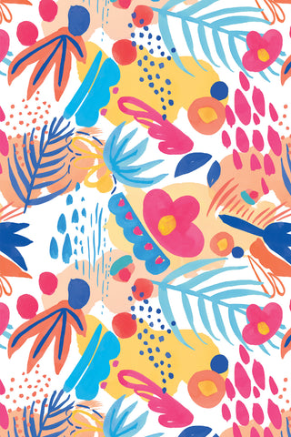 Three Quarter Sleeve Print Polo | Fiesta 67B