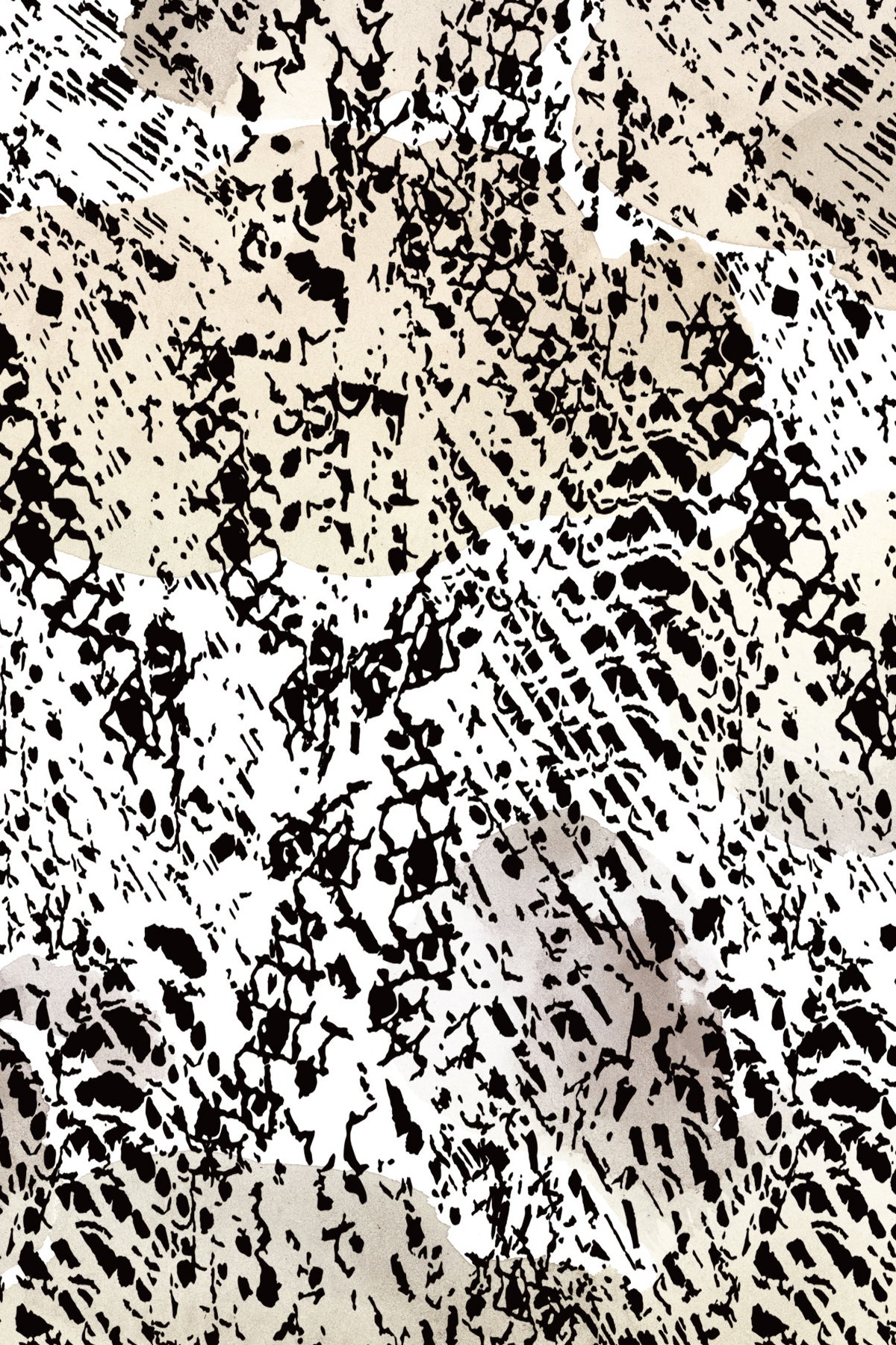 PETITE Short Sleeve Print Polo | Water Croc 70C - Leonlevin