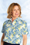 Short Sleeve Print Polo | Priceless 73B - Leonlevin