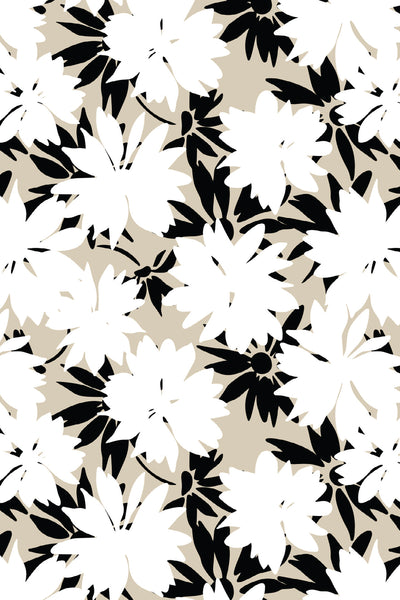 PETITE Three Quarter Sleeve Print Polo | Pop Floral 74A