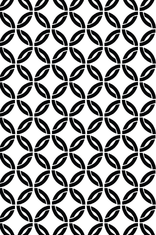 Short Sleeve Print Polo | Chain Mail 74B - Leonlevin