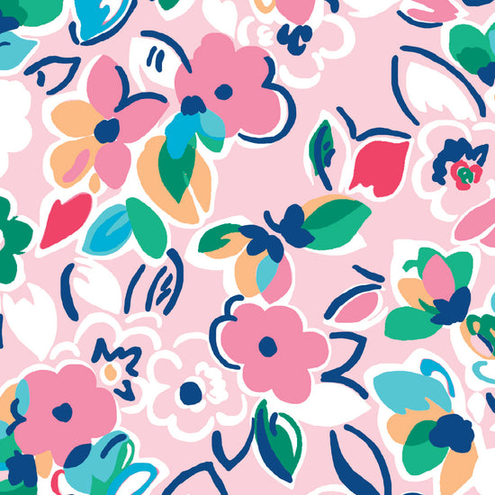 Three Quarter Sleeve Print Polo | Free Falling 75D - Leonlevin