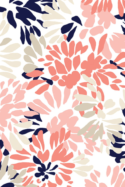 PETITE Short Sleeve Print Polo | Splish Splash 76D