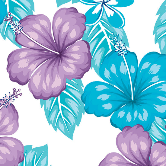 Three Quarter Sleeve Print Polo | Aloha 77A - Leonlevin