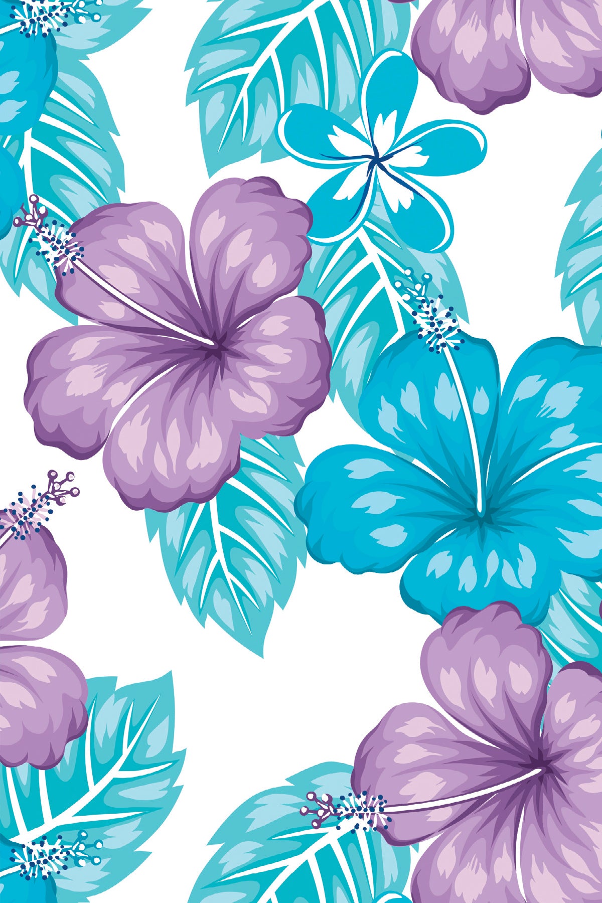 Three Quarter Sleeve Print Polo | Aloha 77A - Leonlevin