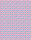 PETITE Short Sleeve Print Polo | Double Duty 78D