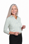 Three Quarter Sleeve Print Polo | Picnic Time 85A