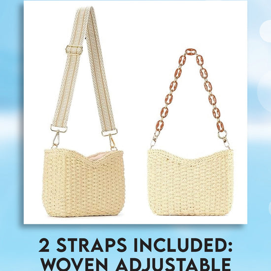 Straw Handbag - Leonlevin