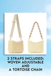 Straw Handbag - Leonlevin