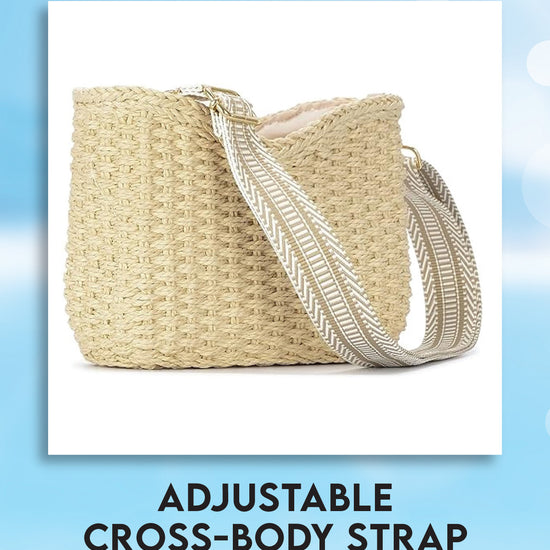 Straw Handbag - Leonlevin