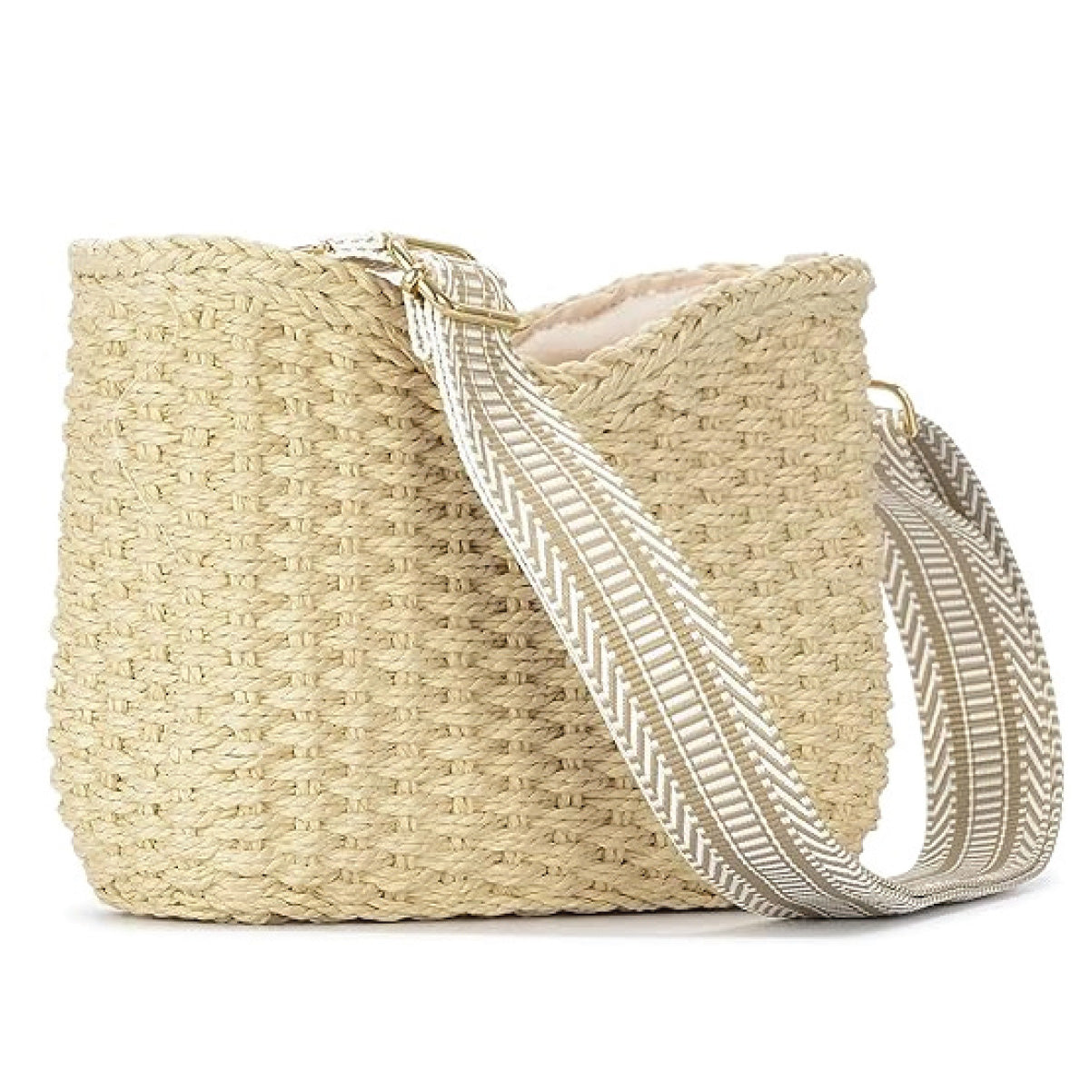 Straw Handbag - Leonlevin