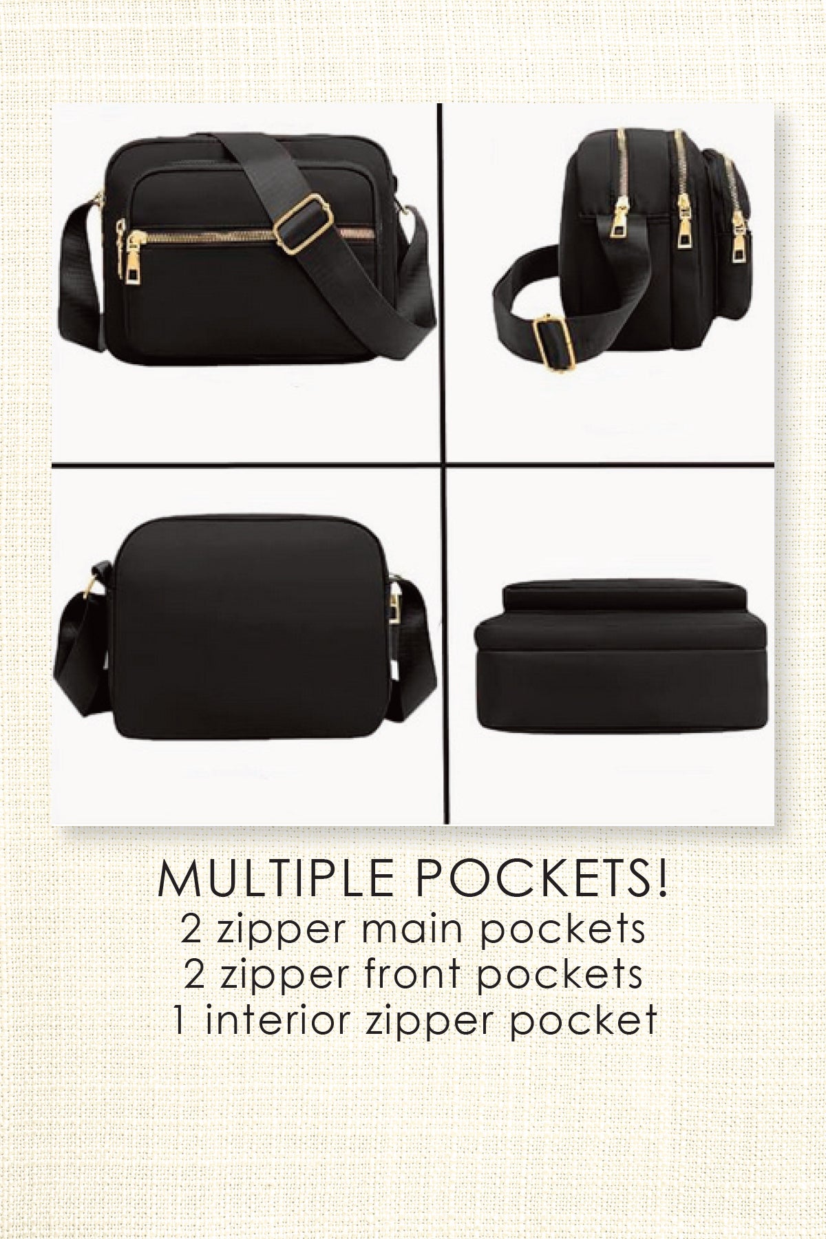 Room-For-More Crossbody Bag - Leonlevin