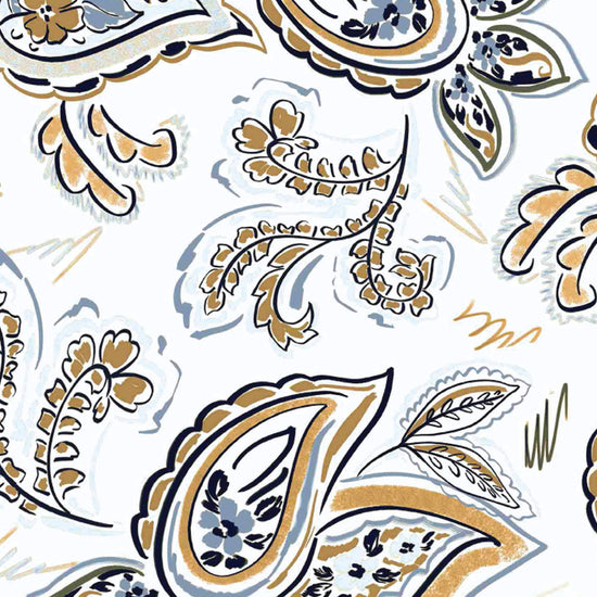 Q-Skirt Print | Brown Sugar Paisley CW3 - Leonlevin