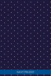 Print Capris | Navy Pin-Dot CW4
