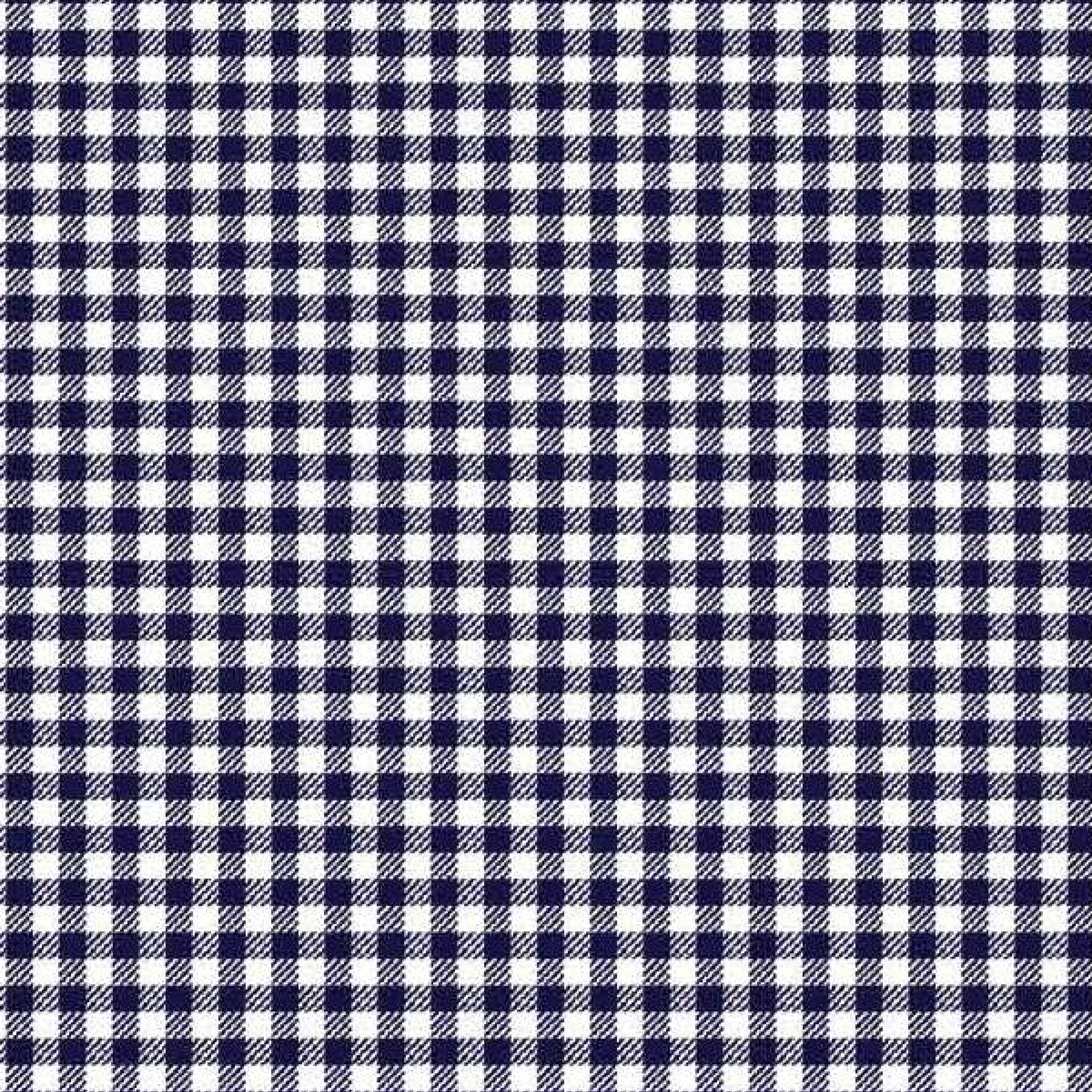 Print Capri | Navy Gingham CW5 - Leonlevin