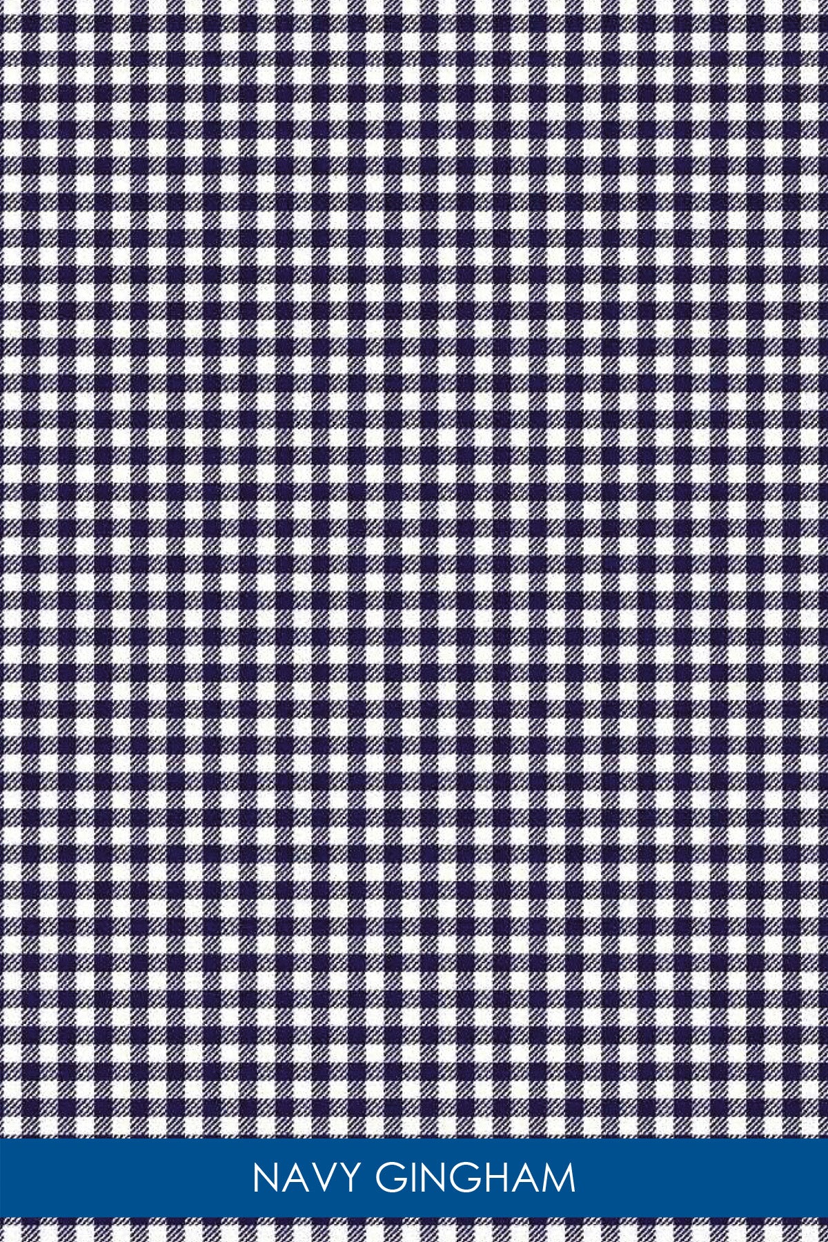 Print Capri | Navy Gingham CW5 - Leonlevin