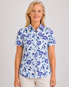 Short Sleeve Print Polo/ Paradise 80B