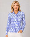 Long Sleeve Print Polo/ Sweet Something 80D