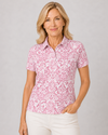 Petite Short Sleeve Print/ Crazy Eights 81C