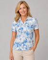 Petite Short Sleeve Print/ Garden Delight 81D